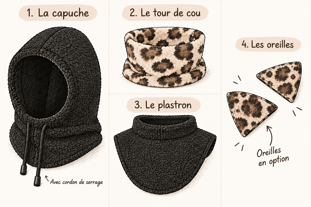 Cagoule Camélia personnalisé
